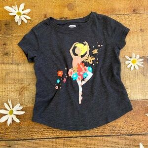 FREE WITH BUNDLE PURCHASE… Charcoal Ballerina Tee